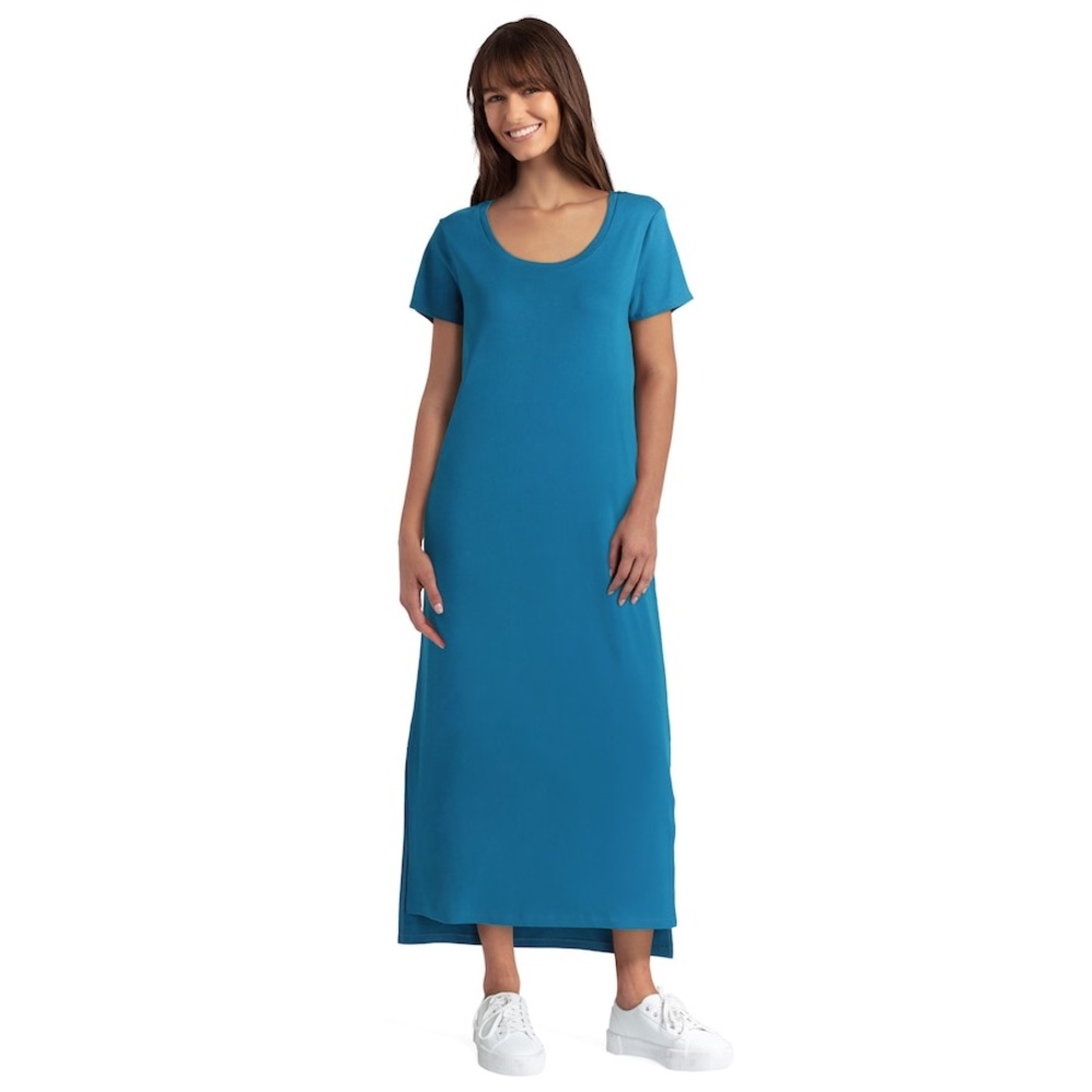 Isaac Mizrahi Tshirt Midi Maxi Cotton Dress